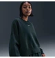 Світшот жіночий Nike Style Flc Crew Oos Turquoise XS Бірюзовий DQ5761-390 - зображення 3