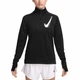 Спортивная кофта женская Nike Dri-Fit Swoosh Graphic Shirt S Черная HJ2225-010 - изображение 1
