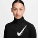 Спортивная кофта женская Nike Dri-Fit Swoosh Graphic Shirt S Черная HJ2225-010 - изображение 4