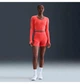 Спортивний топ жіночий Nike Pro Womens Dri- Fit Cropped Long- Sleeve Top Red S Червоний HV9992-633 - зображення 5