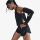 Шорты женские Nike Nk Df Run Nvlt 2 Br Shrt L Черный HJ2234-010 - изображение 2