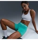 Шорти жіночі Nike Pro Womens Boy Cut Short Turquoise L Бірюзовий CZ9857-345 - зображення 5