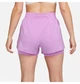 Шорти жіночі Nike One Dri-Fit High-Rise 3In 2In1 Short Violet XS Фіолетовий DX6016-532 - зображення 3