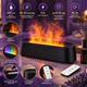 Аромадифузор зволожувач Flame Diffuser Humidifier 200 мл з LED-підсвіткою Портативний з ефектом полум’я та пультом керування - зображення 4