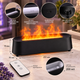 Аромадифузор зволожувач Flame Diffuser Humidifier 200 мл з LED-підсвіткою Портативний з ефектом полум’я та пультом керування - зображення 5