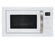 Микроволновая печь встраиваемая Luxor Moderne Sensorsteuerung 25 WH Navigator + белая стеклянная фасадная рамка, белый - изображение 1