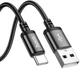 USB Кабель Hoco X89 Wind USB-A to Type-C 3A 2m Black - изображение 3