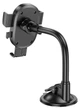 Автотримач Hoco H20 Mighty Windshield Black - зображення 5
