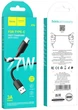 USB Кабель Hoco X96 Hyper USB-A to Type-C 3A 27W 1m Black - зображення 4