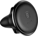 Автотримач Baseus Magnetic with Cable Clip Airvent Black - зображення 2