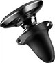 Автотримач Baseus Magnetic with Cable Clip Airvent Black - зображення 4