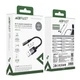Аудіоадаптер Acefast J13 USB-A to 3.5mm (0.15m) Black - изображение 2