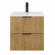 Шафка з умивальником Roca Reef 600 Light Oak (A857954464+A3272A3000) - изображение 2