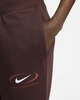 Спортивные штаны женские Nike Sportswear Phoenix Fleece XS Бордовые FN7716-227 - изображение 3