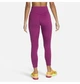 Спортивные леггинсы женские Nike Dri-Fit One Pink M Розовые DM7272-610 - изображение 3