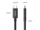 Кабель Ugreen Thunderbolt 5 USB Type-C - USB Type-C 240 Вт 80 Гбит/с 16K (45996) - изображение 5