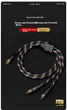 Кабель SKW Fever-Grade Lotus для двух сабвуферов RCA 1.5 м (BG-03B) - изображение 6