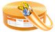 Патч-корд CHOOSEAL QS5406RT30 Cat 6 UTP 1 Гбіт/с 30 м Жовтогарячий - зображення 1