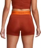 Шорти жіночі Nike W Np Df Mr Grx 3In Short S Помаранчевий FB5448-832 - зображення 2