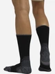 Носки мужские высокие шерстяные Jack Wolfskin Hike Merino Sock CL A63862_6000 41-43 Черные (4064886443463) - изображение 2