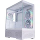 Корпус для ПК 1stPlayer CV7-WH-2FAR-W-2FH7R-W-1FH7-W Midi-Tower без БЖ ATX/MicroATX ARGB White - зображення 2