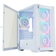 Корпус 1stPlayer T4-G-WH-4FS7-W White - изображение 1