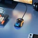 Мышь компьютерная проводная HOCO GM51 Sky luminous с подсветкой Black/yellow - изображение 2