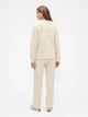 Спортивные штаны на флисе женские GAP 595609008 XL Молочные (1162223242) - изображение 4