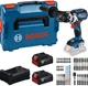 Набір інструментів акумуляторний ударний дриль-шурупокрут Bosch Professional GSB 18V-110 C + 2х акумулятор 5.0 А·год + набір біт у кейсі L-BOXX (4053423900125) - зображення 5