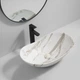 Раковина накладна MIXXUS PREMIUM WAVE-0105 MARBLE 620х360х160mm (MP6559) - изображение 2