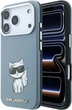 Etui  Karl Lagerfeld Smooth Choupette Sketch MagSafe do Apple iPhone 18 Pro / 17 Pro Light Blue (3666339658205) - obraz 1