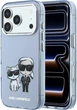 Etui  Karl Lagerfeld IML Karl&Choupette Bodies Sketch Print MagSafe do Apple iPhone 18 Pro Max / 17 Pro Max Light Blue (3666339661052) - obraz 1