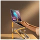 Подставка для ноутбука RTAKO RS-CP75D 3-Level Rotation Laptop Stand Silver (6930539537293) RTAKO 6930539537293 1076456 - изображение 2