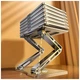 Подставка для ноутбука RTAKO RS-CP75D 3-Level Rotation Laptop Stand Silver (6930539537293) RTAKO 6930539537293 1076456 - изображение 4