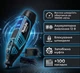 Гравер міні Makita DGD812Z акумуляторний 12В/2А·г 35000 об/хв Цанга 3,2 мм Кейс 100 насадок - зображення 2