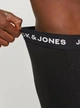 Мужские трусы боксеры Jack & Jones 1 шт, размер L, черные, логотип белый - изображение 2
