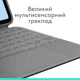 Чохол до планшета Logitech Combo Touch for iPad Air 13-inch (M2) OXFORD GREY - US (920-012618) - зображення 9