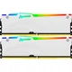 Модуль пам'яті для комп'ютера DDR5 64GB (2x32GB) 6400 MHz Beast White RGB EXPO Kingston Fury (ex.HyperX) (KF564C32BWEAK2-64) - зображення 3