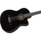 Классическая гитара со звукоснимателем Fender CN-140SCE WN Black (235857) - изображение 5