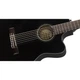 Классическая гитара со звукоснимателем Fender CN-140SCE WN Black (235857) - изображение 6