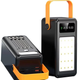 Повербанк 100000 mAh зовнішній акумулятор Power Bank із сонячною батареєю та дисплеєм для телефону 4 USB Type-C з ліхтариком - зображення 2