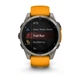 Смарт-годинник Garmin Fenix 8 47mm AMOLED Sapphire Titanium w. Spark Orange/Graphite Silicone Band (010-02904-10/11) - изображение 3