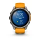Смарт-годинник Garmin Fenix 8 47mm AMOLED Sapphire Titanium w. Spark Orange/Graphite Silicone Band (010-02904-10/11) - изображение 6