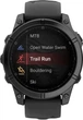 Смарт-годинник Garmin Fenix E 47mm AMOLED Slate Gray Steel with Black Silicone Band (010-03025-03/01) - изображение 6