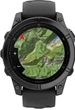 Смарт-годинник Garmin Fenix E 47mm AMOLED Slate Gray Steel with Black Silicone Band (010-03025-03/01) - изображение 7