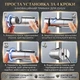 Регульований тримач для душу на штангу 20-25 мм Shower Head Holder - изображение 5
