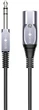 Микрофонный кабель Choseal QS3572T3 XLR папа — 6.35 мм, 3 м - изображение 1