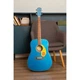 Акустична гітара Fender CD-60S FSR Blue Pearl W/Yellow Pickguard (236278) - зображення 6