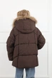 Куртка коротка для дівчинки YUKI коричневий 146 ЦБ-00297495 - зображення 4