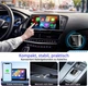 Мини-беспроводной адаптер JUSTSTONE для Apple CarPlay с автоматическим подключением и USB-A / USB Type-C - изображение 7